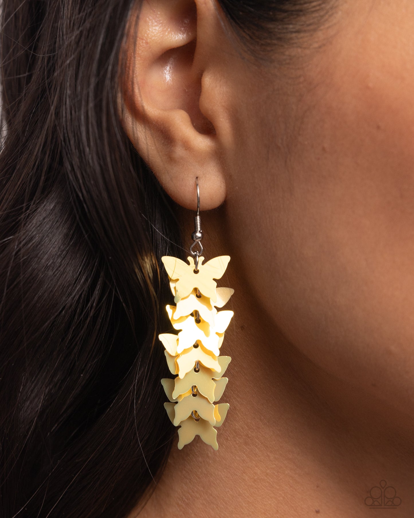 Aerial Ambiance - Yellow Earring
