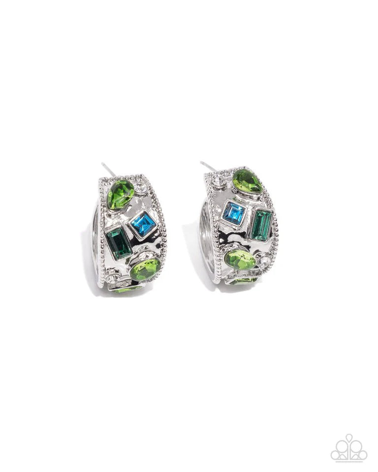 Antique Dealer - Green Earring