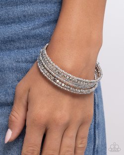 Best Way to Unwind - Silver Bracelet