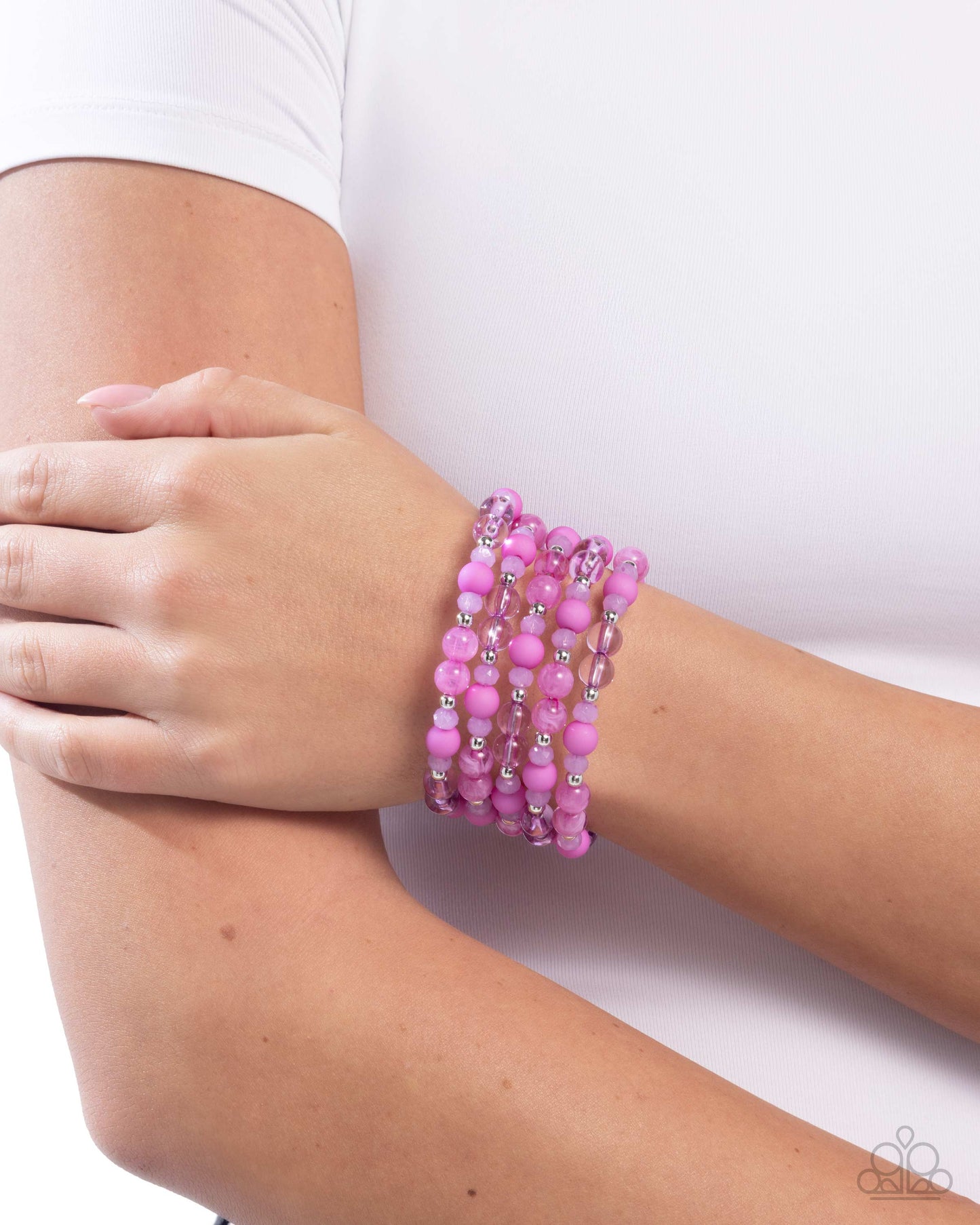 Colorful Chorus - Purple Bracelet