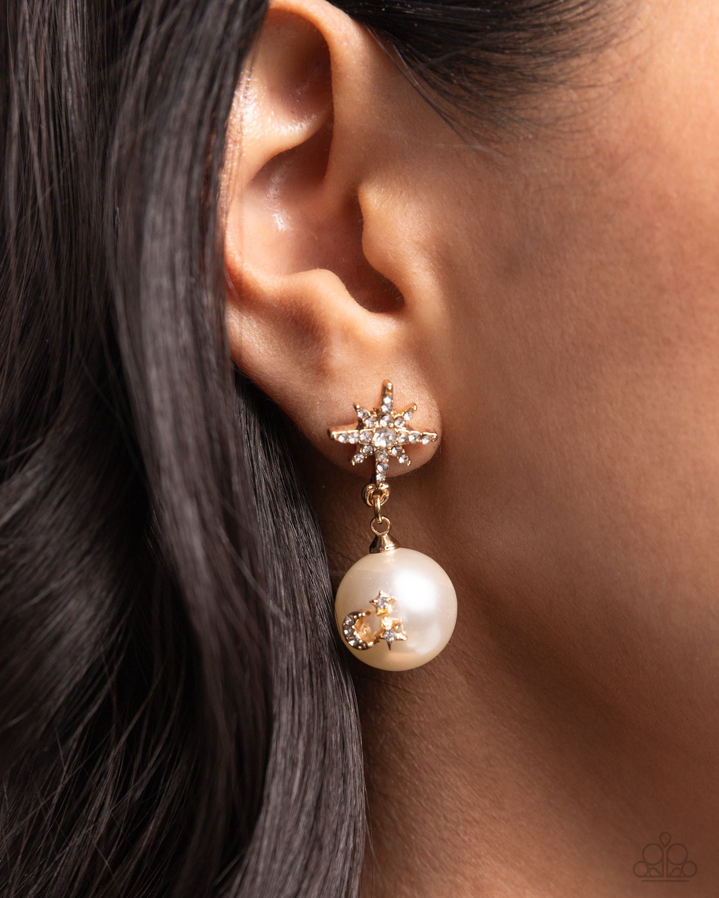 Cosmic Character - Gold Earring