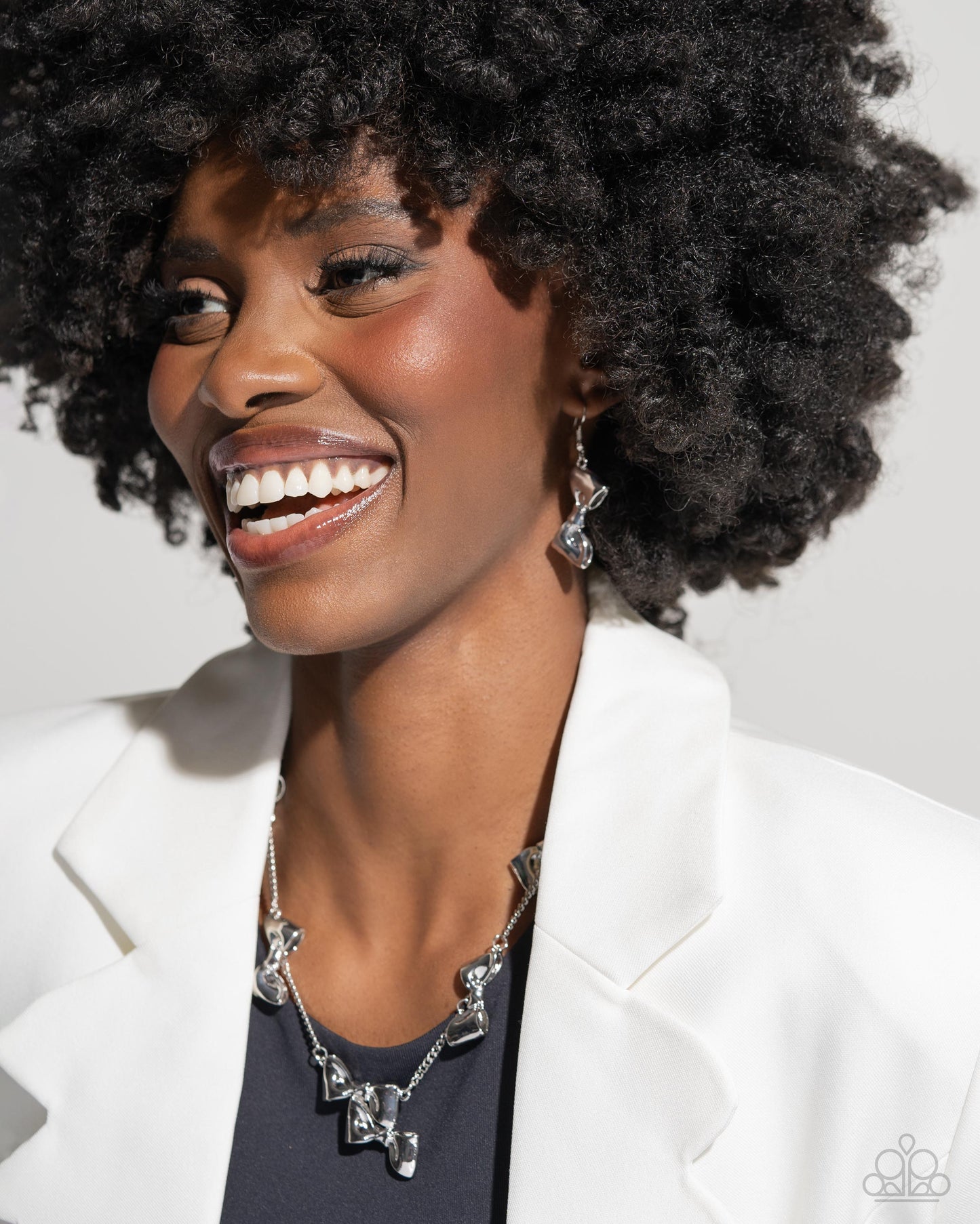Dapper Definition - Silver Necklace