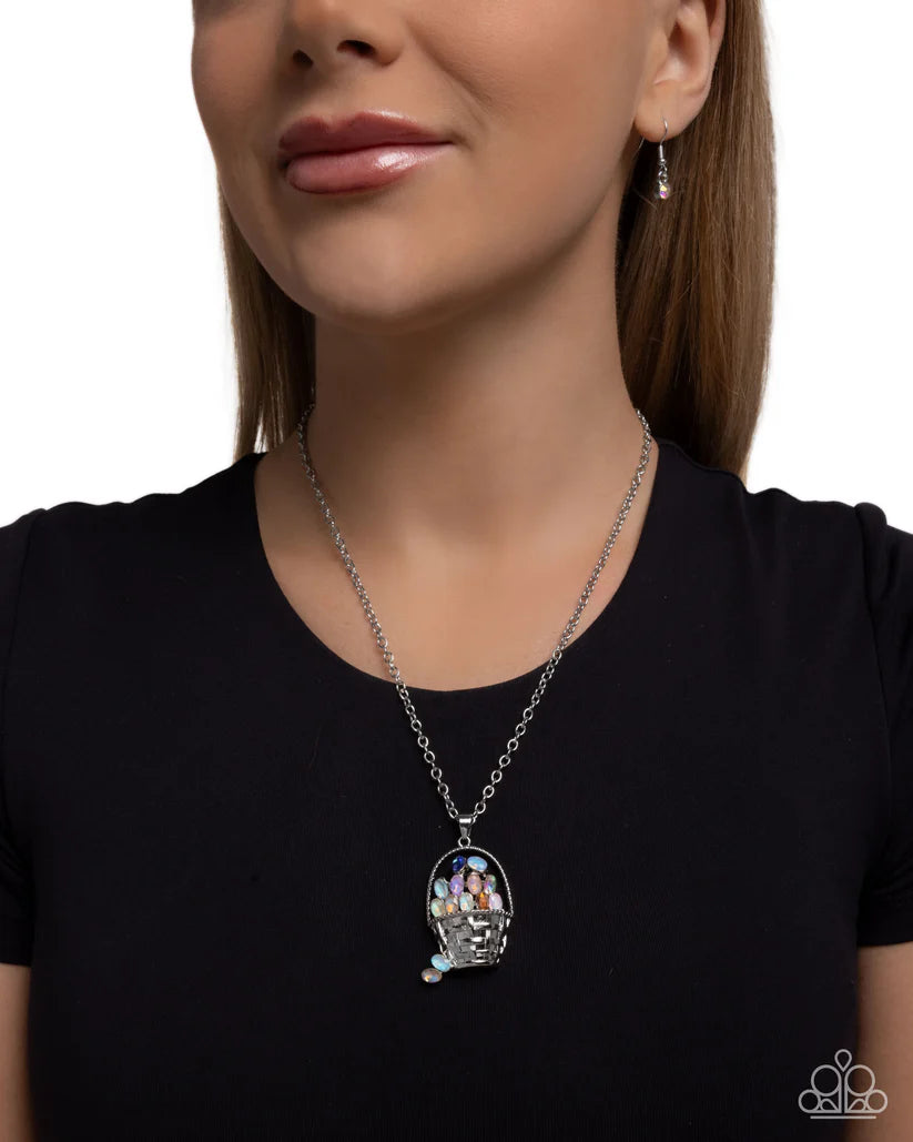 Easter Basket Brilliance - Multi Necklace