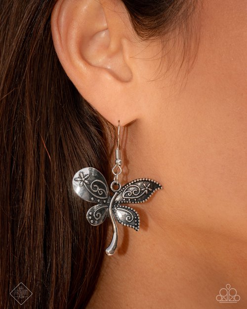 Easy Exhilaration - Silver Earring