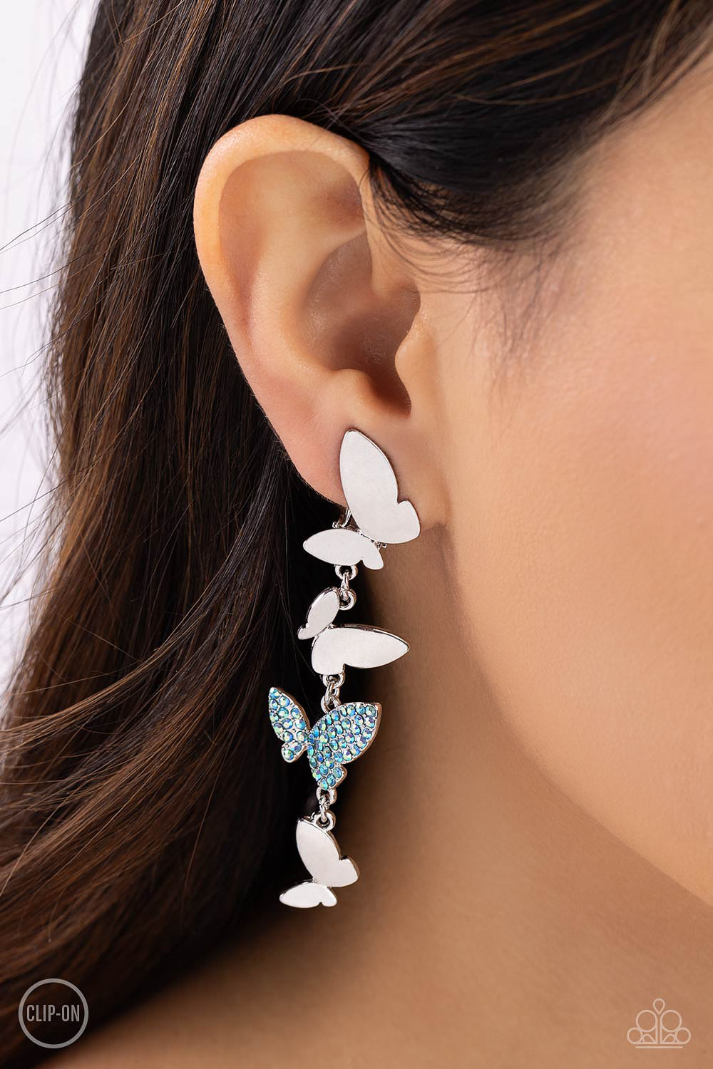 Flying Flashy - Blue Earring