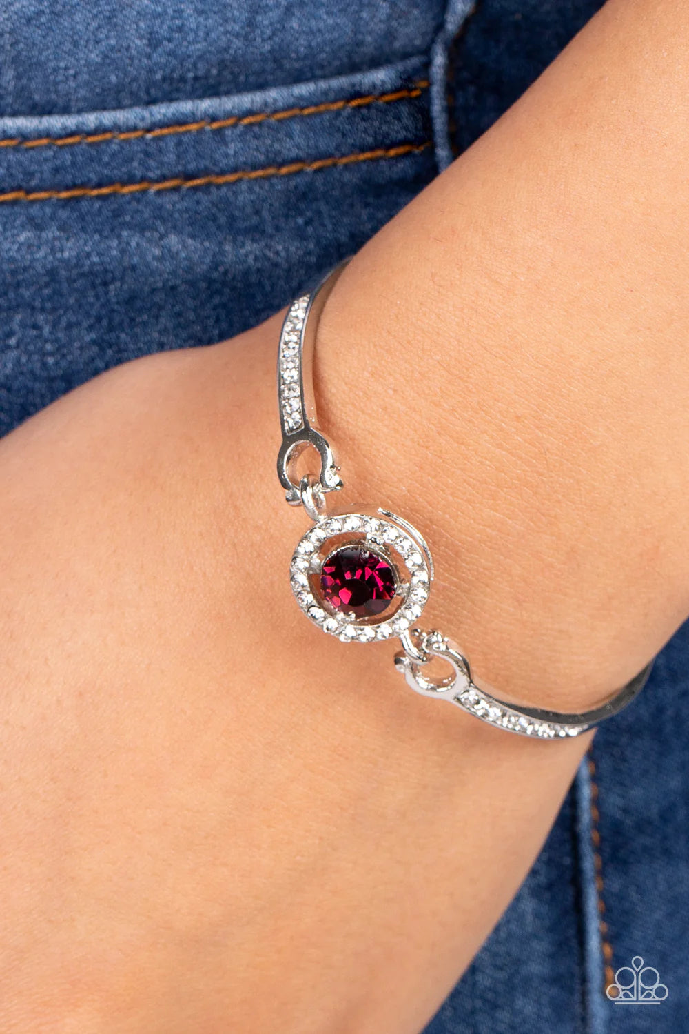 Focused and Fabulous - Purple Bracelet