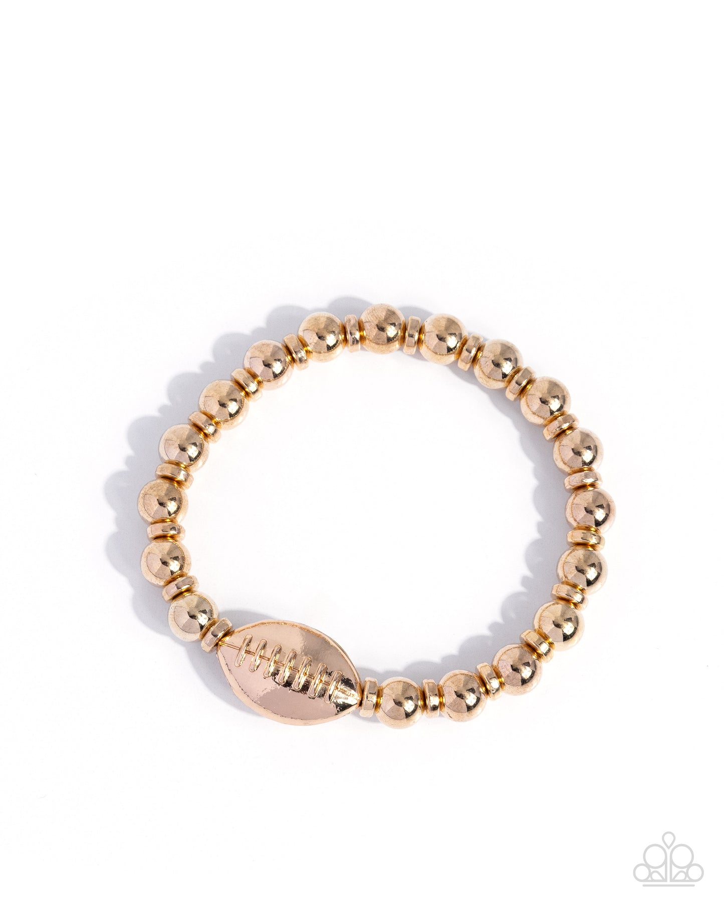 Football Flair - Gold Bracelet