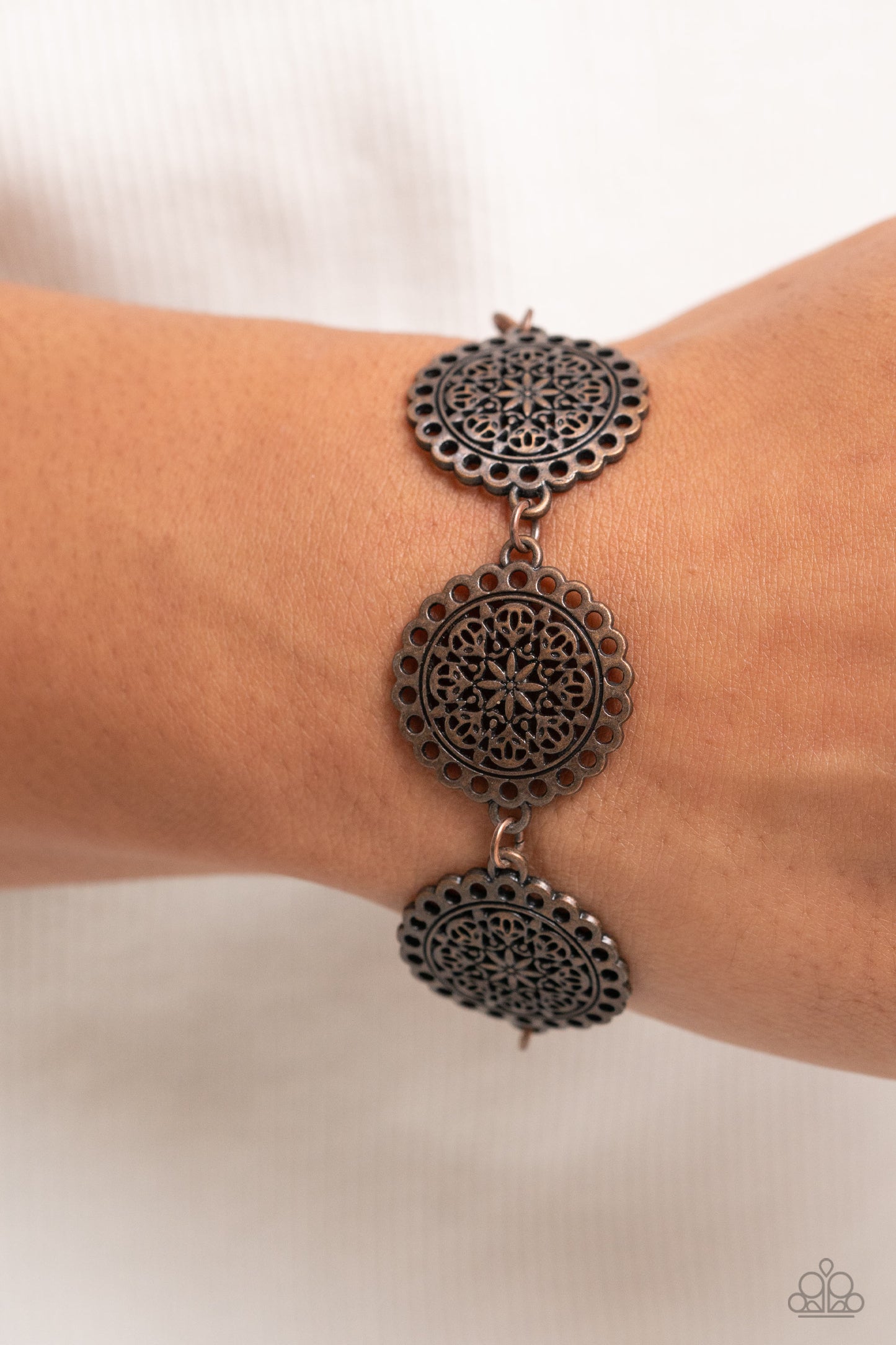 Garden Gate Glamour - Copper Bracelet
