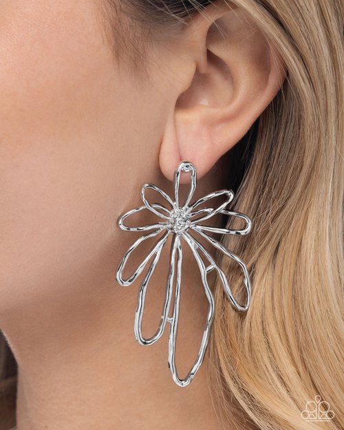 Growing Garden - Silver Earring