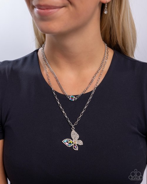 Hovering Headline - Multi Necklace