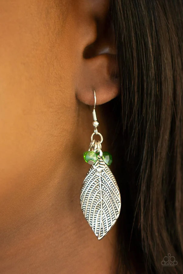 LEAF It To Fate - Green Earring