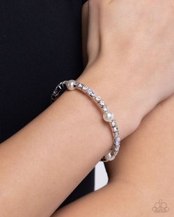 Ladylike Leader - White Bracelet
