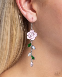 Lattice Lure - Pink Earring