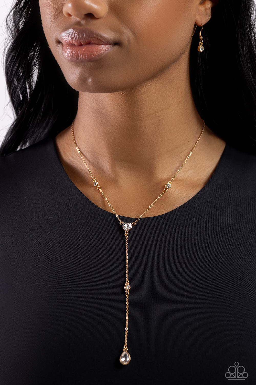 Lavish Lariat - Gold Necklace