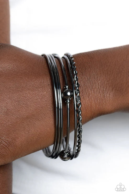 Lost and Found - Black Bracelet