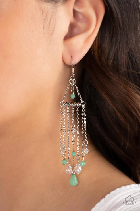 Marina Breeze - Green Earring