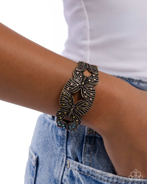 Mariposa Makeover - Brass Bracelet