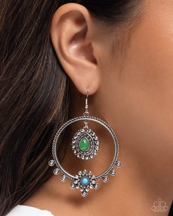 Neutral Nuance - Green Earring