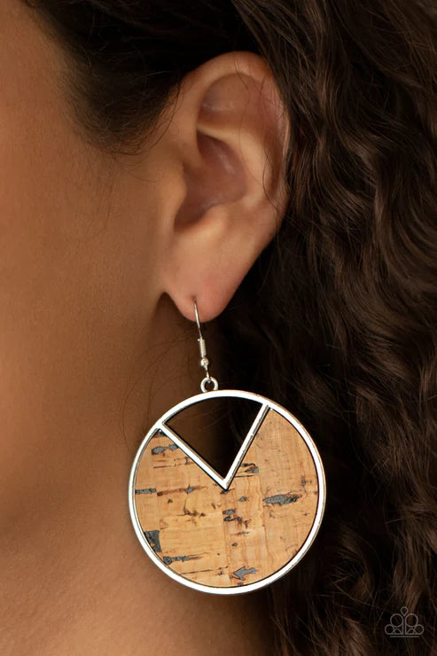 Nod to Nature - Black Earring