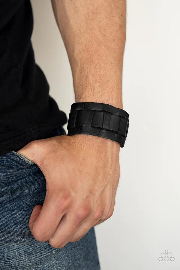 Plainly Plated - Black Bracelet