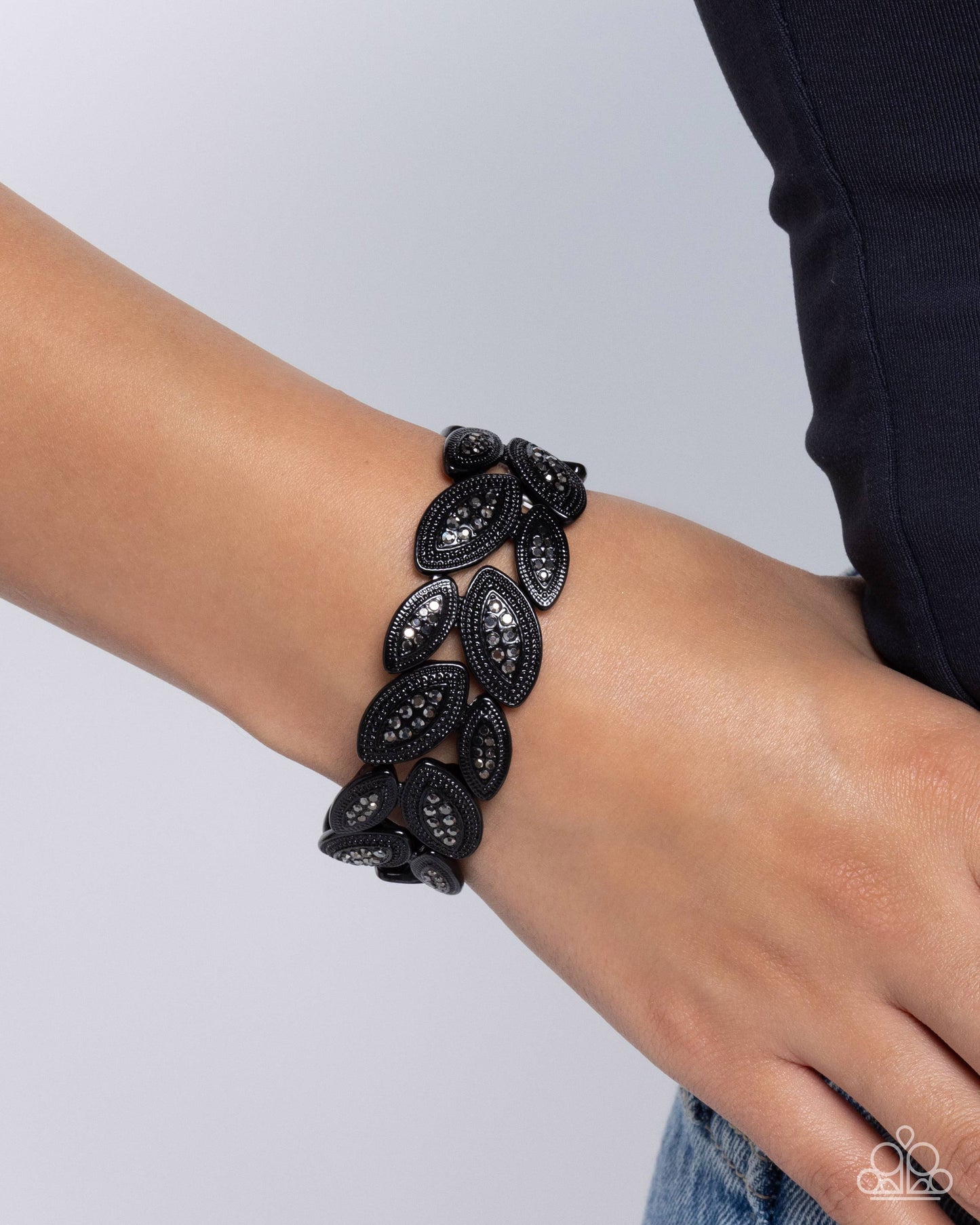 Riding the Clutch - Black Bracelet