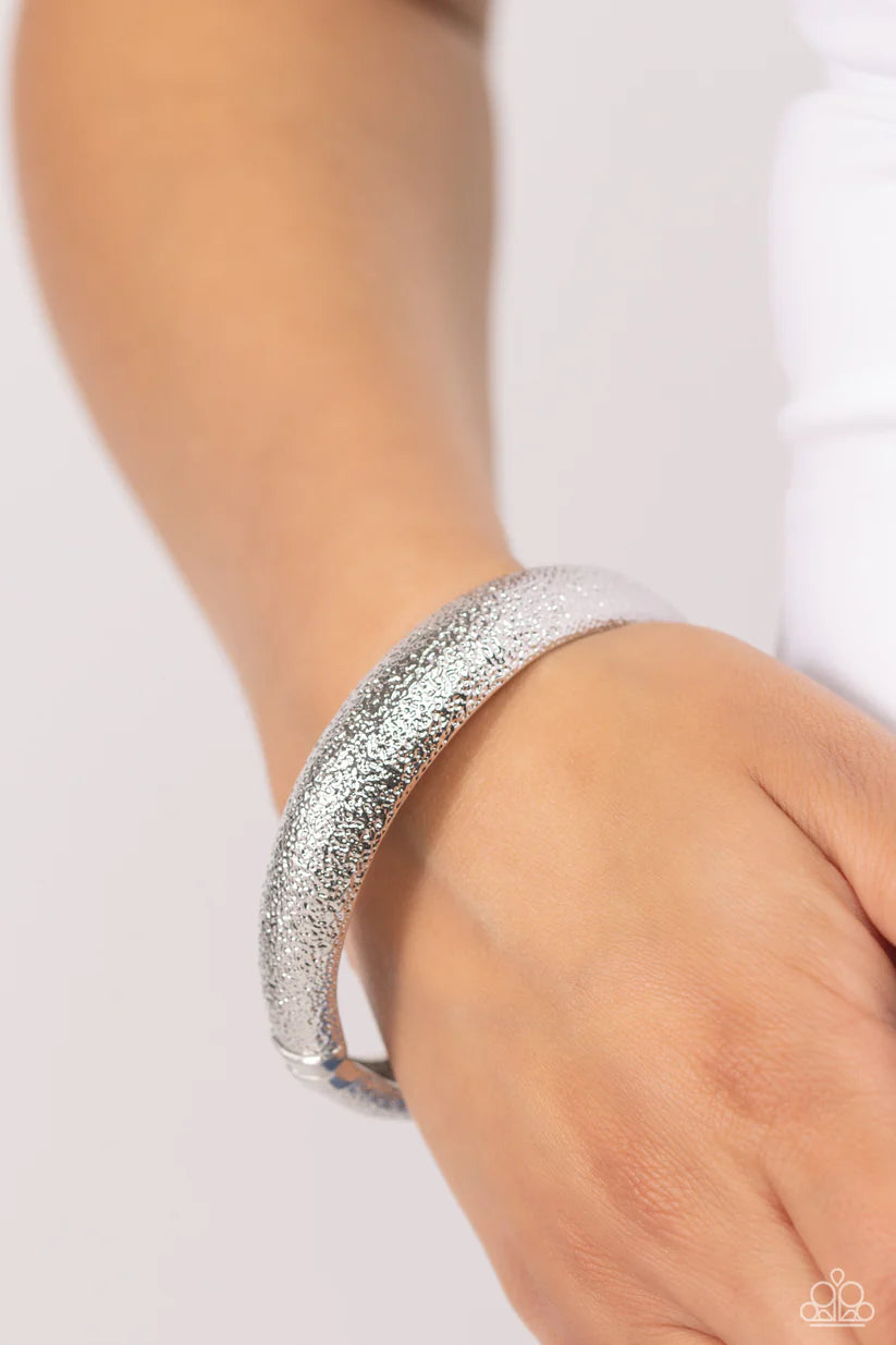 Rippling Reunion - Silver Bracelet