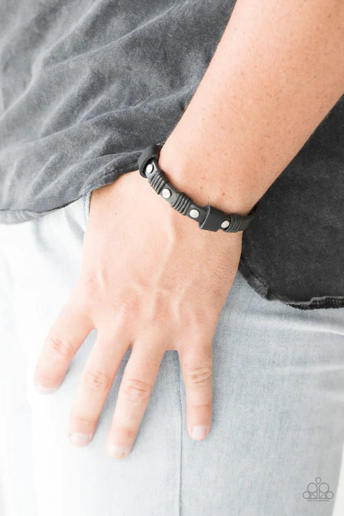 Road Burner - Black Bracelet