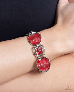 Rosy Rubato - Red Bracelet