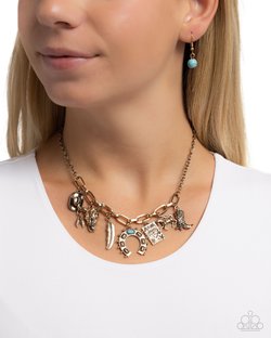 Saloon Girl - Gold Necklace