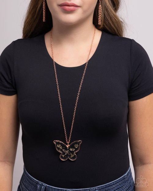 Skyward Shells - Copper Necklace