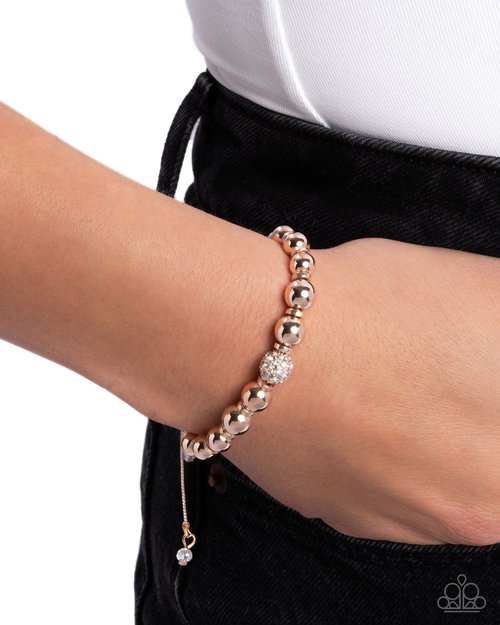 Slow and READY - Rose Gold Bracelet