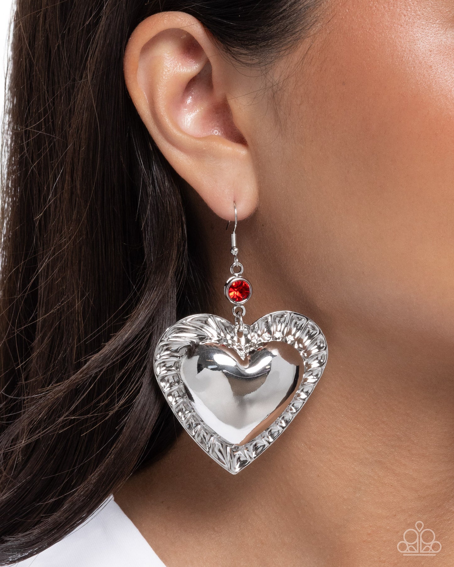 Smitten Sheen - Red Earring