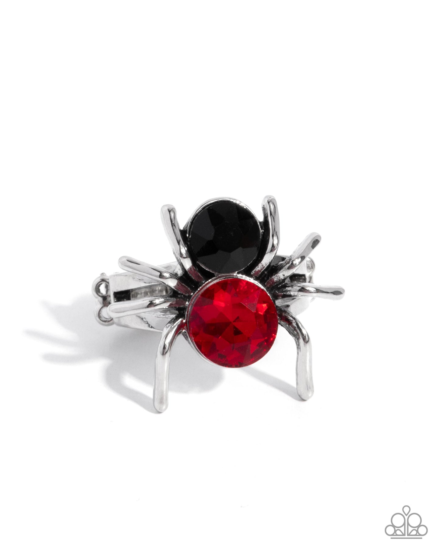 Spider Bite Ring & Black Widow Earrings - Complete Look