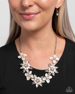 Springtime Song - White Necklace