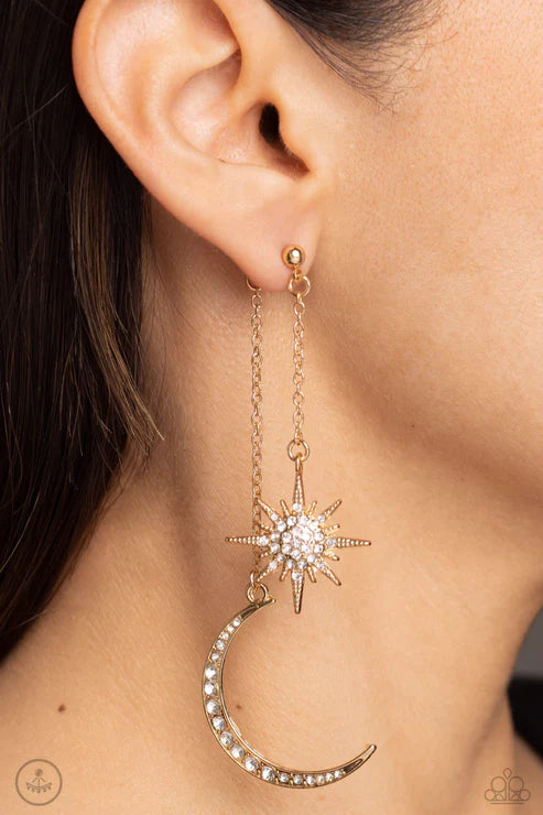 Stellar Showstopper - Gold Earring