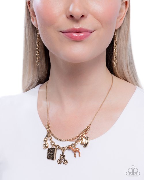 Storybook Setting - Gold Necklace