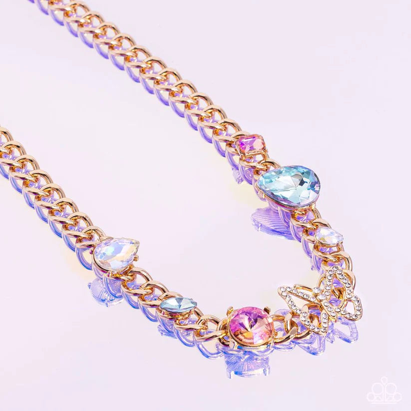 Storybook Succession - Gold Necklace
