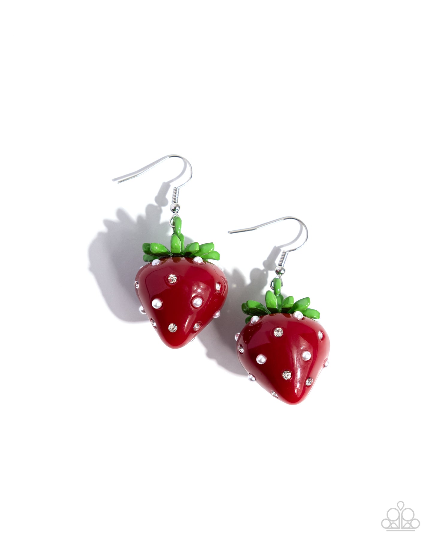Strawberry Picnic - Red Earring