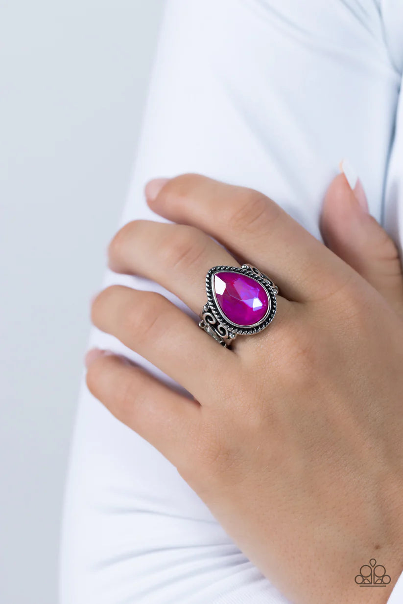 Supernatural Sparkle - Pink Ring