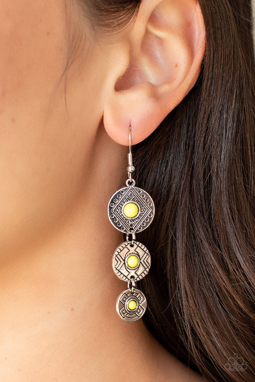 Totem Temptress - Yellow Earring