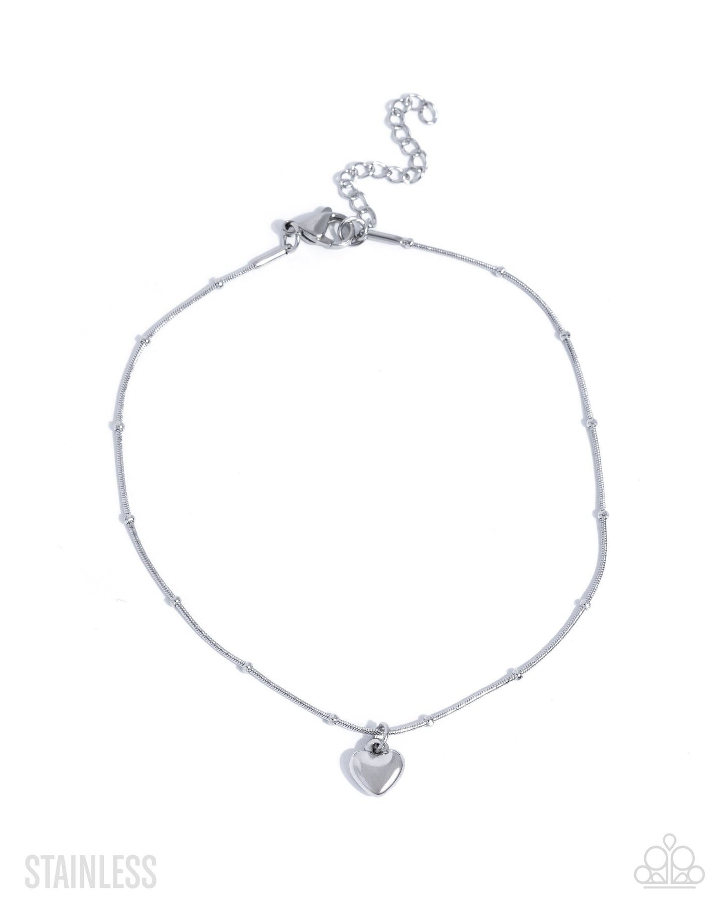 Unrequited Crush - Silver Anklet