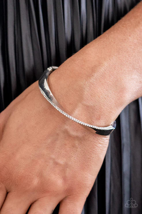 Artistically Adorned - White Bracelet
