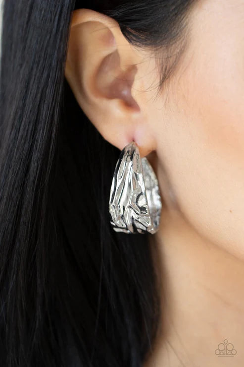 Badlands and Bellbottoms - Silver Earring