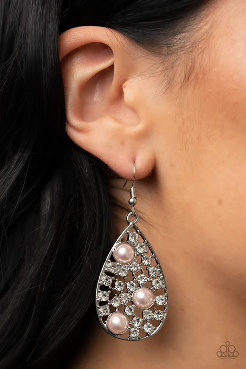 Bauble Burst Pink Earring