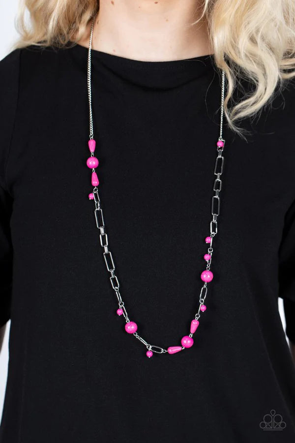 Desert Journey - Pink Necklace