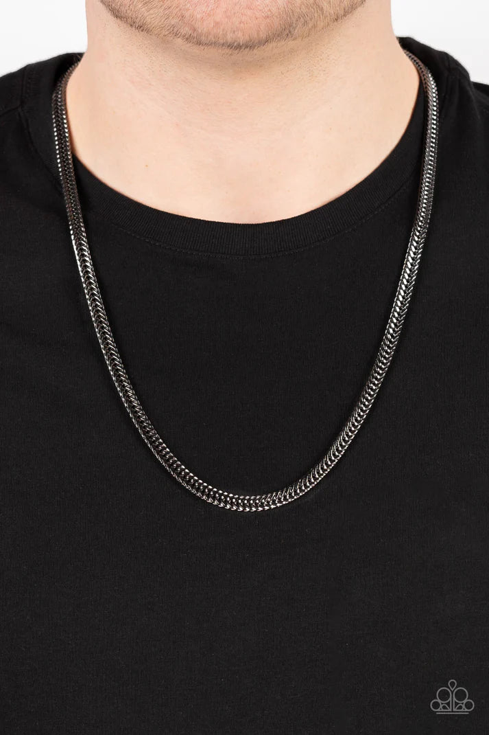 Downtown Defender - Black Necklace