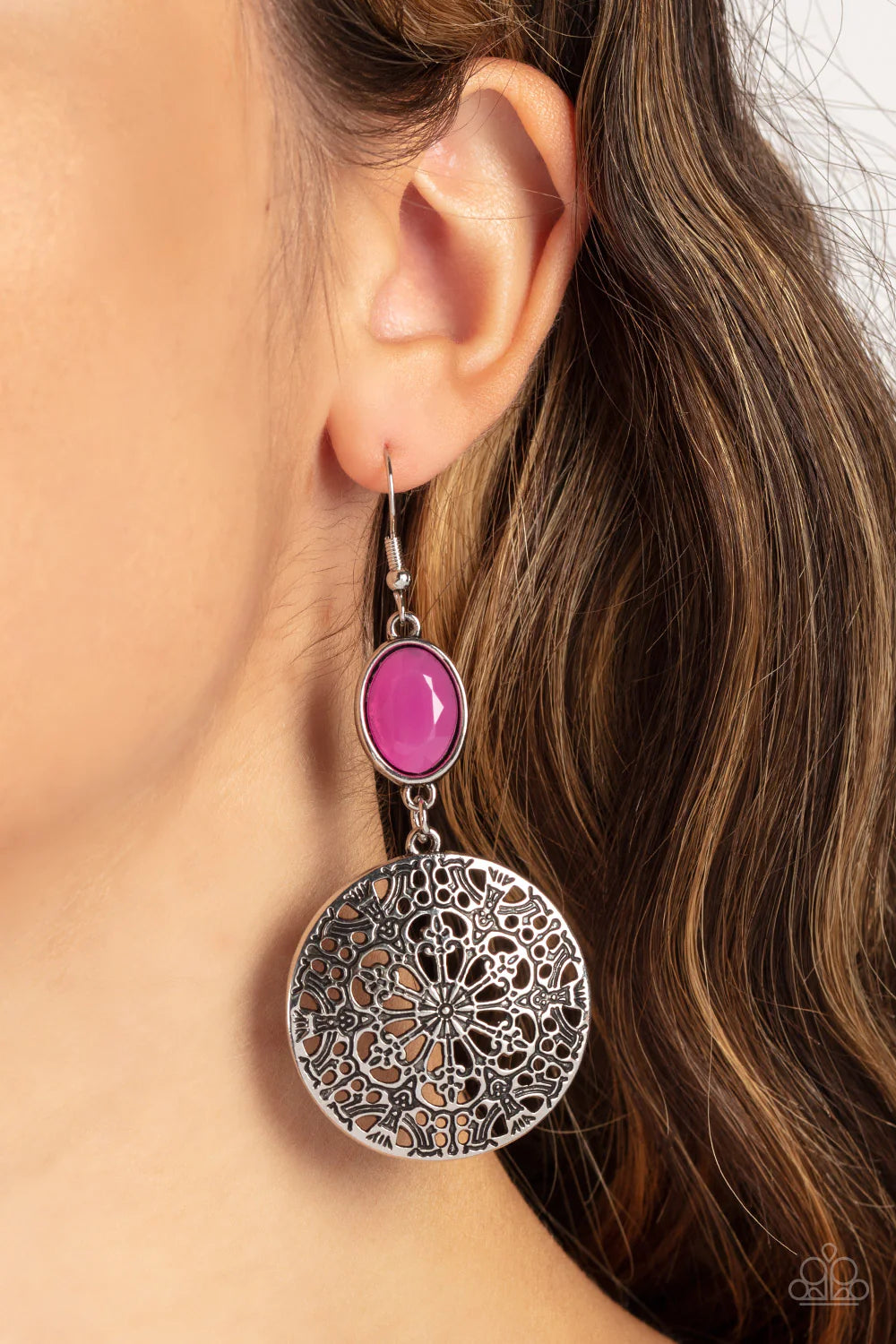 Eloquently Eden - Pink Earring