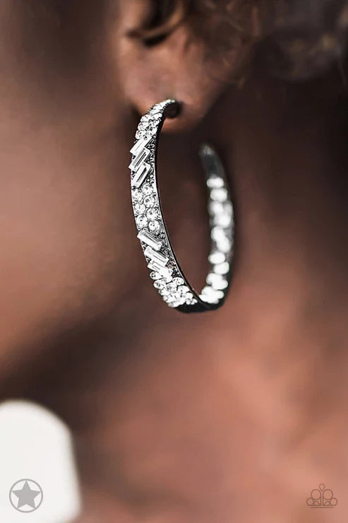 GLITZY By Association - Gunmetal Earrings
