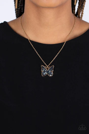 Gives Me Butterflies Gold Necklace