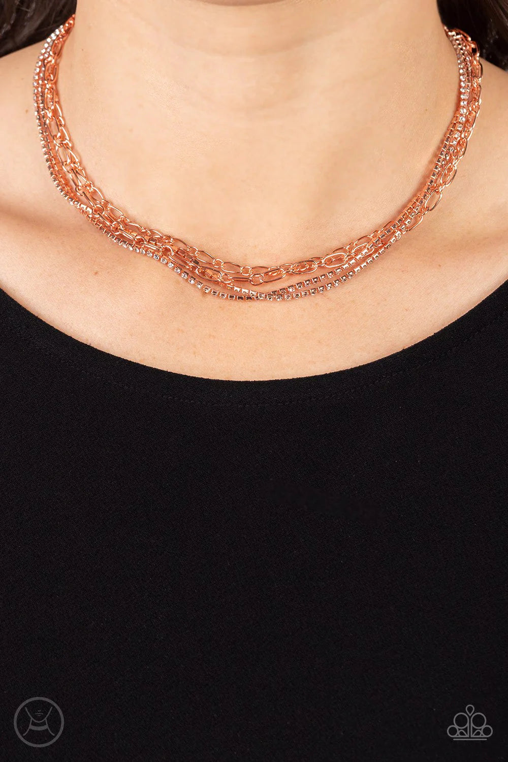 Glitter and Gossip - Copper Necklace